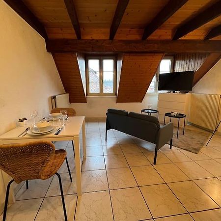 Charmant Appartement En Duplex A Porrentruy Dış mekan fotoğraf