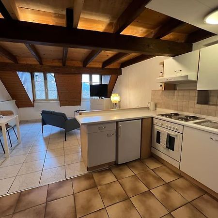 Charmant Appartement En Duplex A Porrentruy Dış mekan fotoğraf